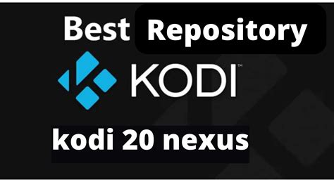 best repo for kodi|best kodi 20 repositories.